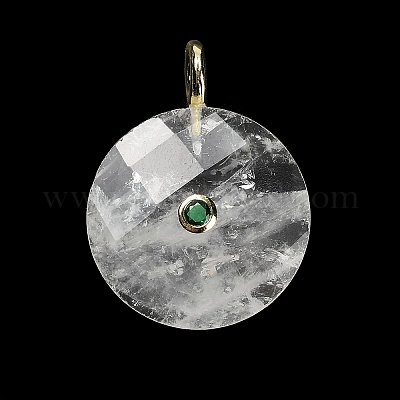 Подвески с огранкой из натуральных смешанных драгоценных камней G-A287-02G-1