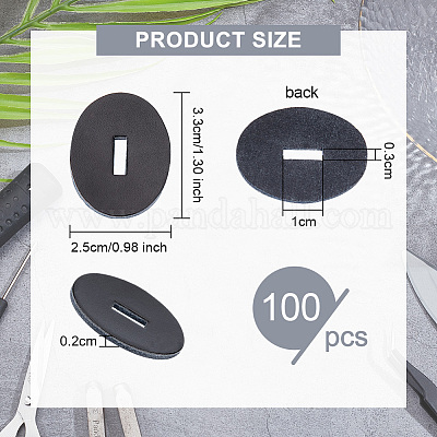 Шайбы для кожаных ручек AJEW-WH0317-34A-1