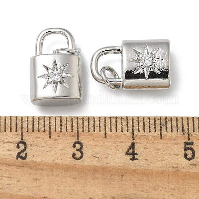 Стойки обшивки латунь микро проложить Циркон подвеску KK-K392-27P-1