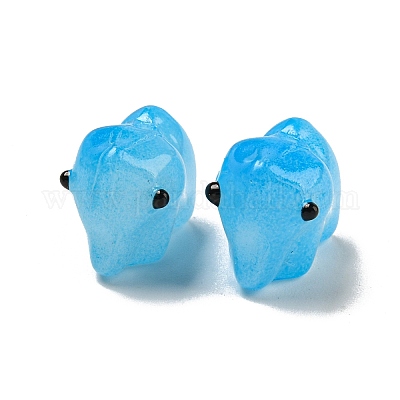 Прозрачные стеклянные бусины ручной работы GLAA-N0028-01B-1