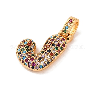 Латунные микро проложить кубического циркония подвески KK-C076-29J-G02-1