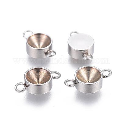 Оправы для страз из нержавеющей стали 201 STAS-P223-18P-8mm-1