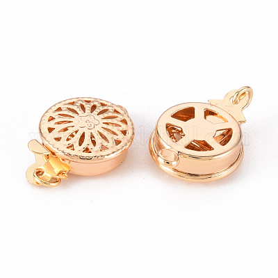 Застежки латунные коробки&nbsp;KK-T062-103G-NF-1