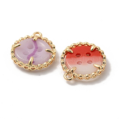 Латунные подвески KK-B081-02KCG-1