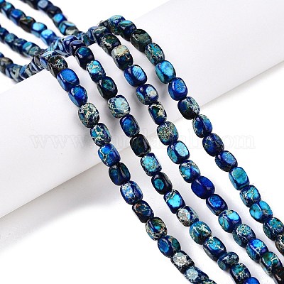 Натуральные имперские нитки из яшмы X-G-N342-62B-1