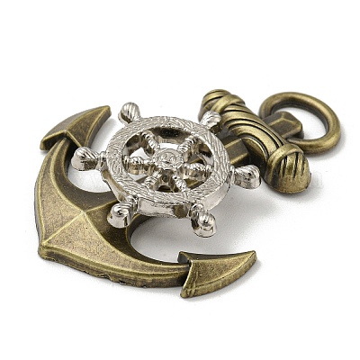 Сплавочные подвески тибетского стиля PALLOY-A007-02AB-1