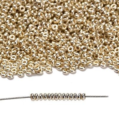 Полукруглые бусины toho 8/0 Y-SEED-DR08-PF558-1