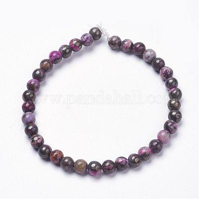 Природного пирита бисер нитей G-K181-6mm-H02-1