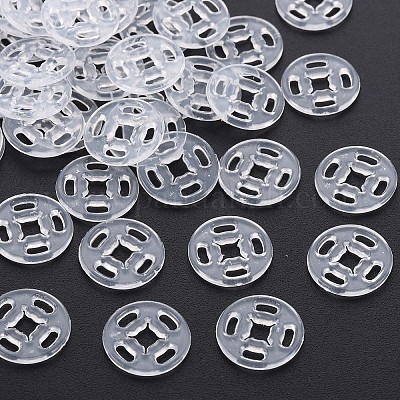 Застежки-молнии из прозрачной смолы BUTT-N018-041-1