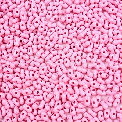 Непрозрачные акриловые бусины MACR-T048-02I-1