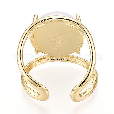 Латунные манжеты для женщин KK-T074-01G-1