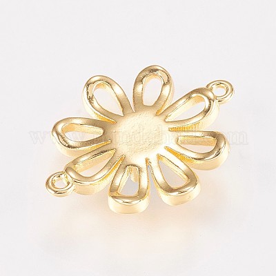 Латунные соединители звеньев цветка KK-K208-04-G-1