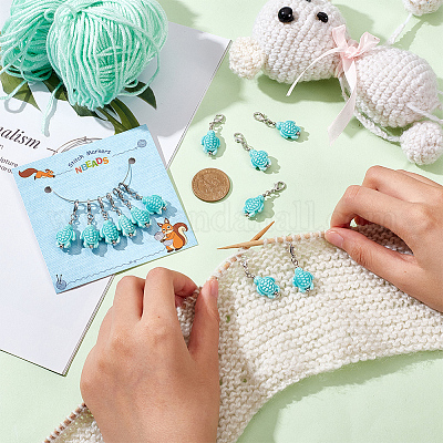 Маркеры петель в виде черепахи HJEW-AB00280-1