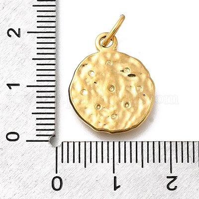 Подвески из нержавеющей стали 304 со стразами STAS-R159-54G-1