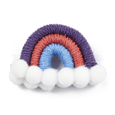 Поликоттон (полиэстер-хлопок) тканый Радужный настенный подвес FIND-T035-16B-1