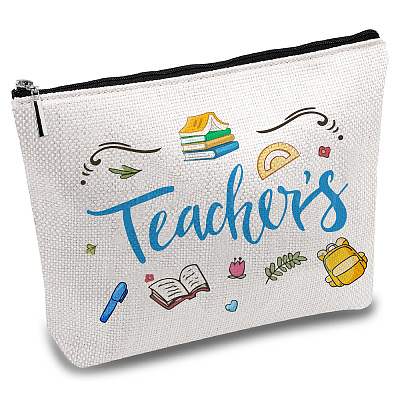 Поликоттоновые холщовые сумки-хранилища с тематикой медсестры ABAG-WH0029-113-1