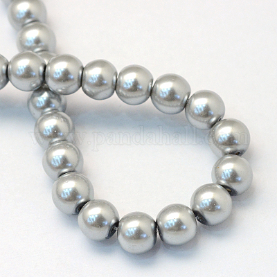 Cuire de la peinture en verre perles brins&nbsp;HY-Q003-3mm-34-1