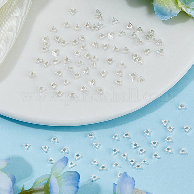 100 шт. Латунные бусины KK-FI0001-04S-1