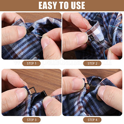 72 шт. двухцветная застежка из сплава FIND-CA0010-45-1