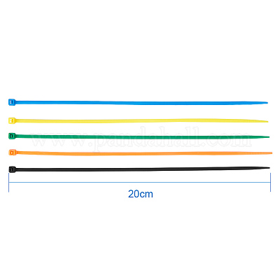 Пластиковые кабельные стяжки FIND-PH0008-20cm-02-1