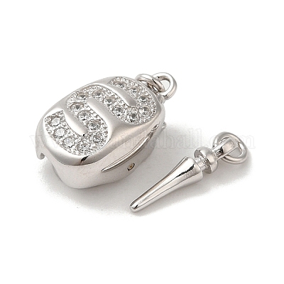 925 стерлинговое серебро с родиевым покрытием и прозрачным микропаве с цирконием STER-G038-15P-1