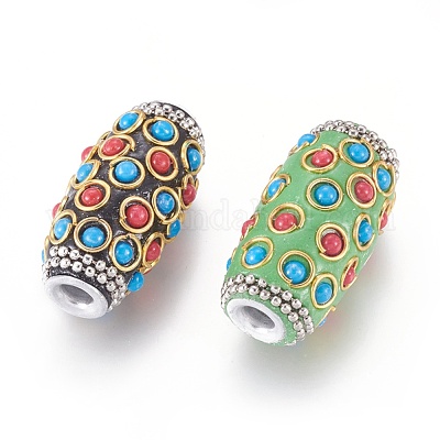 Индонезийские бусины ручной работы IPDL-P003-22-1