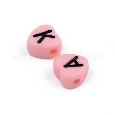 Непрозрачные акриловые эмалированные бусины MACR-S273-37C-1