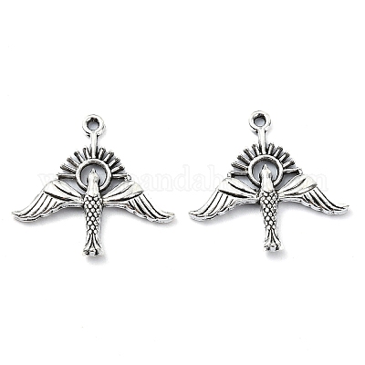 Подвески из сплава в тибетском стиле  TIBE-H142-02AS-1