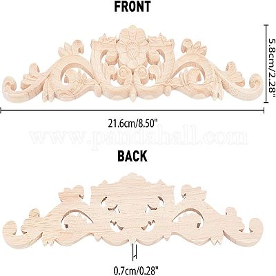 Настенный декор из натурального дерева WOOD-WH0103-19-1