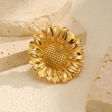 Зажимы для лацканов женской одежды из нержавеющей стали 304 JEWB-F040-01G-1