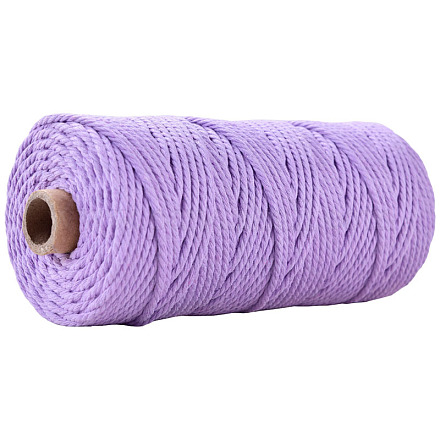 100 m de fils de ficelle en coton pour l'artisanat de la fabrication de tricot KNIT-YW0001-01D-1