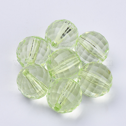 Perline acrilico trasparente TACR-Q254-10mm-V32-1