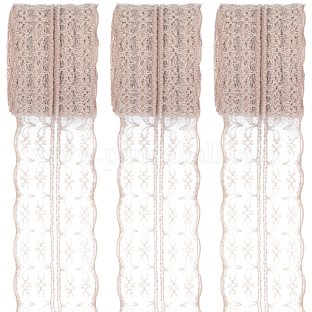 3 рулон гипюровой неэластичной кружевной отделки&nbsp;OCOR-GF0004-52A-1
