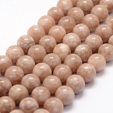 Natural White Jade Beads Strands G-F364-11-6mm-1-1