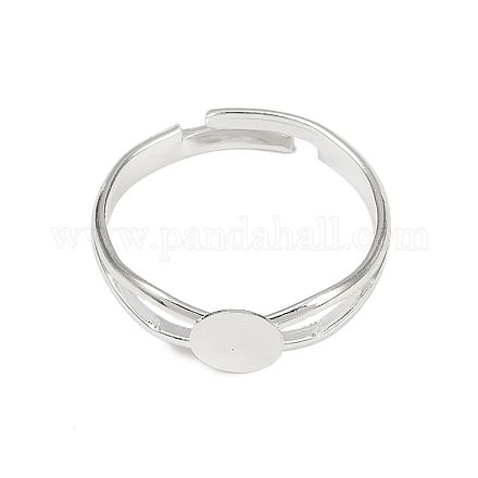 Composants d'anneau en laiton KK-C3044-6mm-S-NF-1