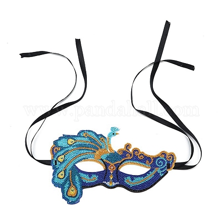DIY Masquerade Mask Diamond Painting Kits DIAM-PW0001-095F-1