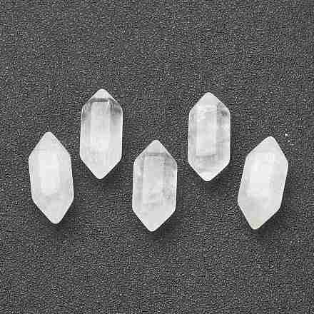 Perles de cristal de quartz naturel sans trou G-K034-20mm-17-1