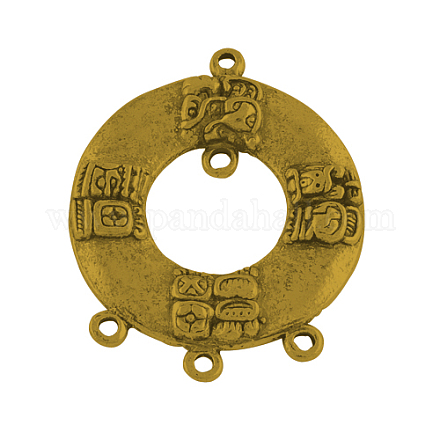 Tibetan Style Alloy Chandelier Components Links TIBE-22983-AG-NR-1