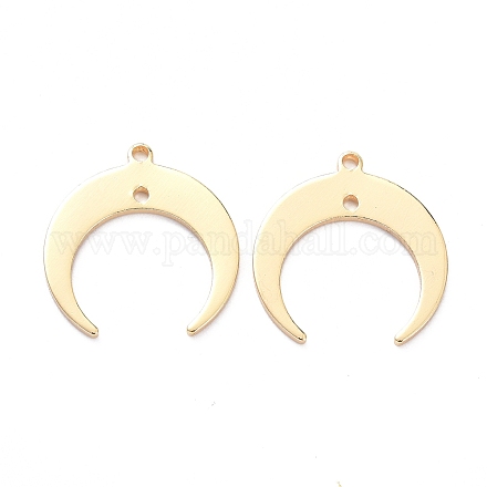 20 шт. латунные подвески с двумя петлями KK-BC0010-84-1