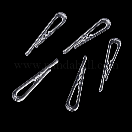 プラスチッククリップ  透明  38x8x2.5mm&nbsp;TOOL-D015-2-1