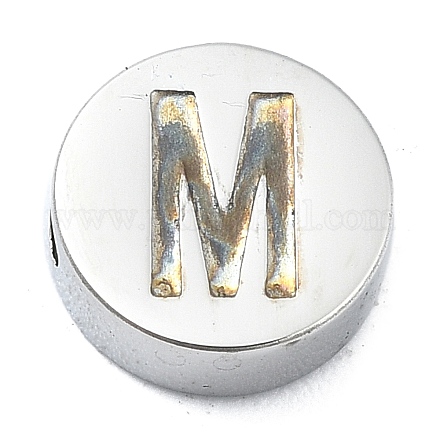 Бусины из нержавеющей стали марки 304 STAS-H219-15P-M-1