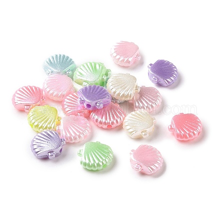 Perles acryliques de perles d'imitation OACR-A017-06-1