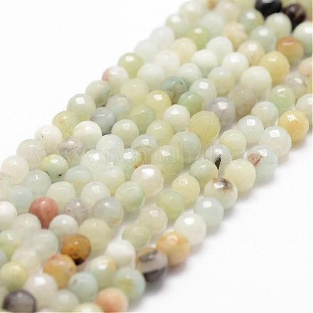 Natural Flower Amazonite Beads Strands G-D840-24-4mm-1