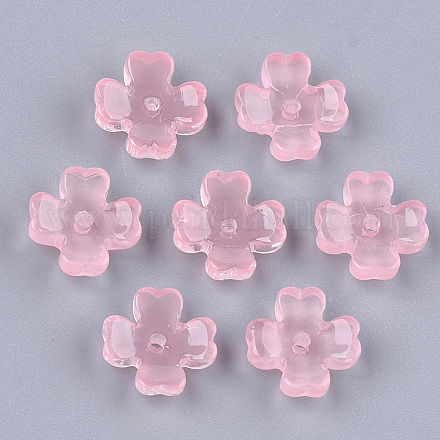 Capsules de perles de verre peintes par pulvérisation transparente GLAA-S183-24E-1