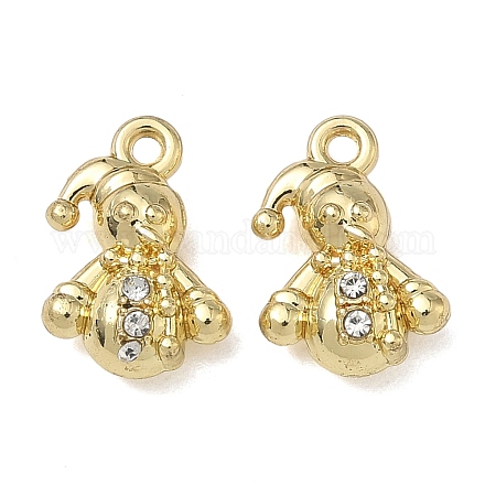 Рождественские подвески из сплава с кристаллами и стразами FIND-L026-01F-G-1