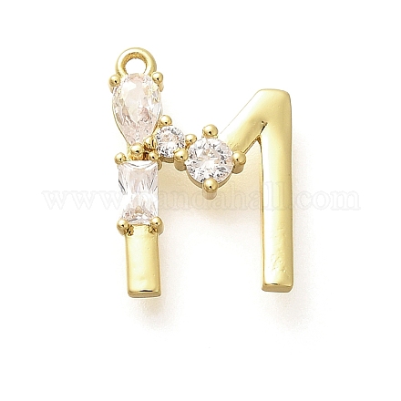 Латунные микро проложить кубического циркония подвески KK-M310-01G-13-1