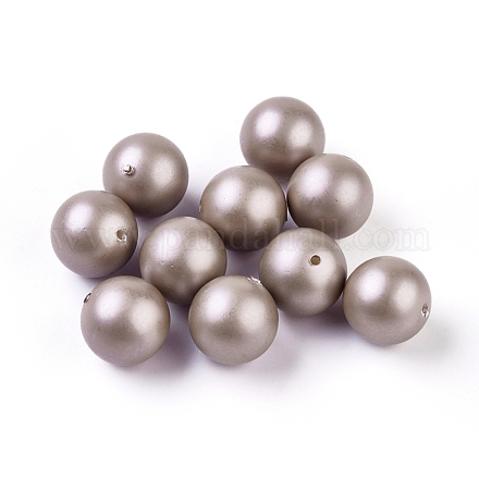 Perles nacrées en coquilles X-BSHE-H014-02-1