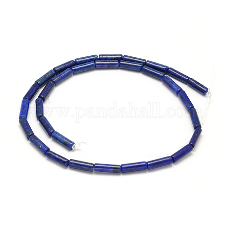Natural Lapis Lazuli Column Bead Strands G-F247-13-1