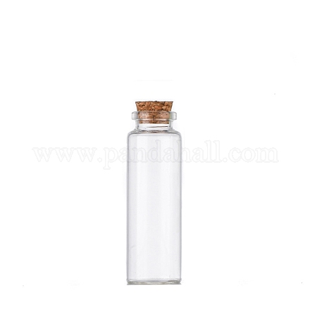 Стеклянная пустая бутылка желаний PW-WG17389-07-1
