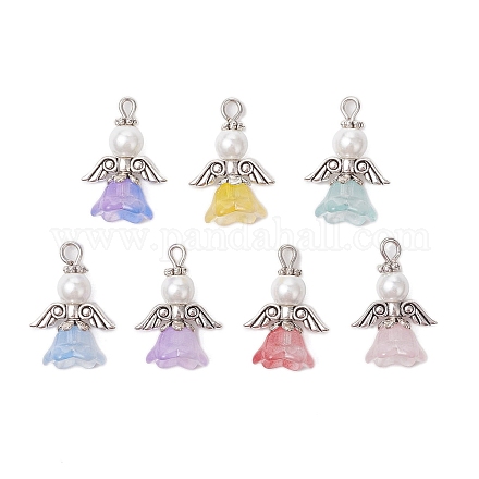 Стеклянные жемчужные подвески PALLOY-JF03655-01-1